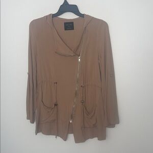 Love Tree Light Brown Utility Jacket Size Large